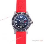 BLS Factory Breitling 44 mm Superocean IRONMAN Limited Edition Replica Watch Red Rubber Strap